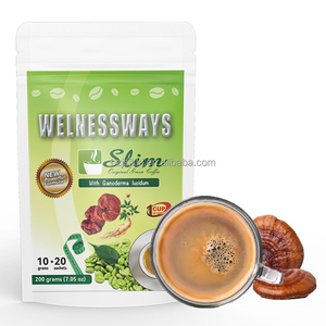 Supplément alimentaire Welnessways vente en gros naturel perte de poids rapide brûler les graisses désintoxication café instantané en poudre minceur café vert - Product Image 2