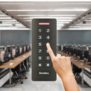 Giá rẻ IP66 không thấm nước 13.56MHz RFID Hệ thống đầu đọc với bàn phím kiểm soát truy cập ABS chất liệu tương thích cho kiểm soát truy cập thẻ - Product Image 2