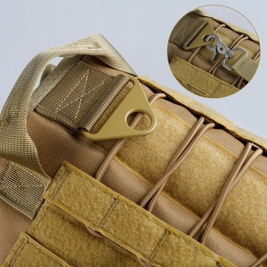 Cross-border Tactical Anti-explosion Pet <strong>Harness</strong> Medium Large Dogs Leash Vest Set Golden Retrievers <strong>Labradors</strong> Model PZ-125 - Product Image 2