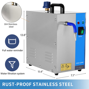 Nettoyeur haute pression en acier inoxydable à buse Fiex DS-800S/2L 2L chaudière bijoux nettoyeur vapeur Machine pour or argent - Product Image 2