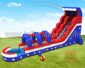 Thiết Kế Mới 2020 Funny Water Slide N Slip Với Hồ Bơi Lớn Wet Slider/Inflatable N Slip Và Slide - Product Image 3