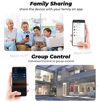 Stop Kontak Pintar WiFi Tuya dengan Panel Kaca, Pemantauan Listrik, Timer, dan Kontrol Jarak Jauh via Aplikasi, Google Home, dan Alexa