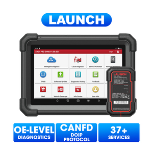 Launch X431 PRO DYNO OBD2 Escáner automático Todos los sistemas Codificación bidireccional Herramienta de diagnóstico de automóvil con soporte CAN FD/DoIP/FCA SGW - Product Image 3