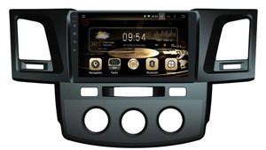 Hot Sales Monitor Do Carro <span class=keywords><strong>Android</strong></span> Auto 4 + 32G Sistema Estéreo de Rádio Do Carro Para TOYOTA Hilux 2007-2014 Multimídia Navegação Carpa camada - Product Image 2