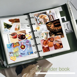 A7 Xách Tay Kế Hoạch Cao-Giá Trị Máy Tính Xách Tay Nhỏ Với Loose-Leaf Handbook Chất Kết Dính Ví Giấy Bìa Cho Các Trường Học Và Quà Tặng Sử Dụng - Product Image 2