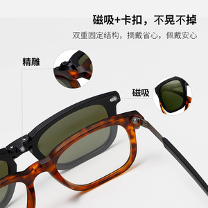 แวนด้า แว่นกันแดด S33104 TR กรอบโลหะ เลนส์ TAC ป้องกันรังสียูวี 400 สำหรับผู้ชาย - Product Image 5