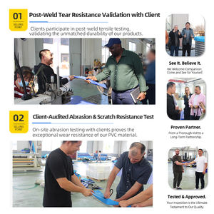 Bassin d'élevage de poissons portable à prix avantageux, cadre galvanisé, toile, <span class=keywords><strong>pour</strong></span> crevettes et crabes en extérieur et en intérieur - Product Image 6