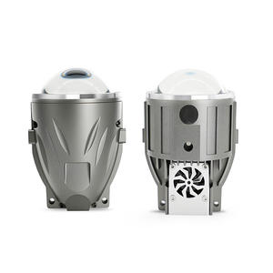 FANKAI X9 de Alta Potencia, Lente de Luz Antiniebla LED Tricolor de 3.0 Pulgadas con Doble Lámpara, Luz Amarilla-Blanca, 6+1 Chips, Luces de Conducción, 50000h - Product Image 1