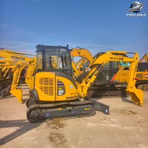 Excavatrice sur chenilles Komatsu 40 d'occasion, marque japonaise d'origine, 4 tonnes, mini-excavatrice sur chenilles d'occasion - Product Image 2