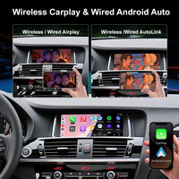 Décodeur Autoabc Wireless CarPlay Android Auto Mirror Link avec garantie d'un an pour système BMW NBT CIC X3 F25 G01