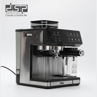 Cafetera Espresso y Cappuccino Automática Inteligente Directo de Fábrica, Programable, de Acero Inoxidable, Ecológica para el Hogar