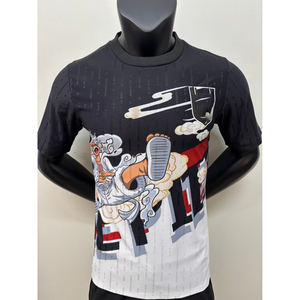 เสื้อฟุตบอลเยาวชน พิมพ์ลายดิจิทัลตามสั่ง แขนสั้น ระบายอากาศได้ดี สำหรับฝึกซ้อมทีม ผลิตจากโพลีเอสเตอร์ 100% น้ำหนัก 120 กรัม ผลิตในญี่ปุ่น - Product Image 4