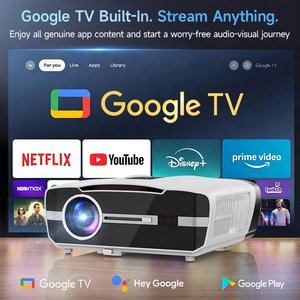 โปรเจคเตอร์ Google TV 1850ANSI ลูเมนส์ 4K 40W ลำโพงคู่ ระยะฉายสั้น TOF ออโต้ พร้อม Google Voice สำหรับผู้นำเข้า - Product Image 4