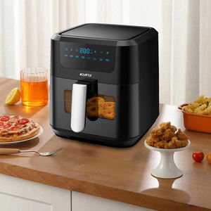 Friteuse à air électrique de haute qualité, 220V, grille-pain à pizza, <span class=keywords><strong>four</strong></span> à faible teneur en graisses, avec fenêtre visuelle - Product Image 4