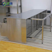Sonoff — meuble de laboratoire en acier inoxydable, banc de travail pour salle de nettoyage
