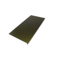 Plaque en aluminium anodisé vert forêt satiné 5005 5052 de 1 mm à 3 mm avec AA20 pour revêtement de façade architecturale et installations de loisirs