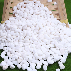 Cailloux d'aménagement paysager blancs-Sac en vrac <span class=keywords><strong>pour</strong></span> allées de jardin et bordures d'allée - Product Image 4