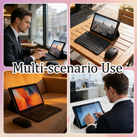 Tablette PC professionnelle Android 12 MTK Octa Core avec clavier et souris Bluetooth, mémoire RAM 3 Go + 64 Go + 128 Go, écran 10,1 pouces, batterie 4000 mAh/6000 mAh