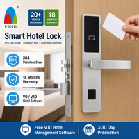 Cerradura Inteligente para Hotel Pro USB V9 V10, Cerradura Electrónica con Tarjeta RFID, Resistente al Agua, con Material de Acero Inoxidable SS304