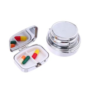 Estuche Organizador de Medicamentos Portátil, Esencial para Viajes, Caja de Almacenamiento Metálica con Compartimentos - Product Image 6
