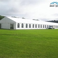 15x35m 15x40m tente de chapiteau extérieur Coody Air tente décoration pour mariage événement auvent tente plancher dôme géodésique