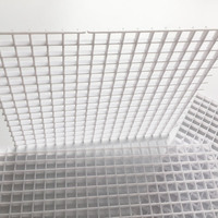 Panneau diffuseur d'éclairage pour plafond et mur, grille diffuseur en plastique en forme de nid d'abeille