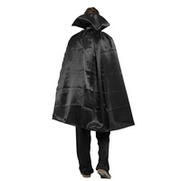 Costume de robe Dracula Costumes de vampire gothiques pour hommes Halloween médiéval adulte avec cape