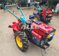 Micro-tracteur agricole de haute qualité pour le transport et le travail du sol rotatif