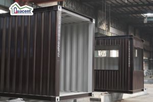 Quacent Nhà Container Nhỏ Chất Lượng Cao Bằng Thép Kết Cấu Mạ Kẽm/Cửa Hàng/Văn Phòng Nhà Lắp Ghép Khung Kim Loại Tùy Chỉnh - Product Image 4