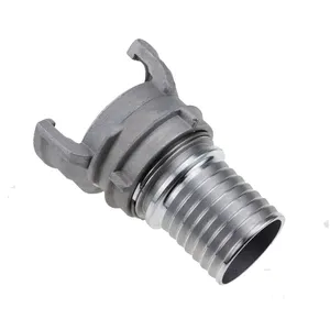 French type Aluminium ally AGuillemin Couplings with male thread with hose connect tail