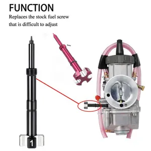 Verstelbare Air Carburateur Brandstof Mengsel Schroef Voor Motorfiets Atv Dirt Bikes Koolhydraten Motor 4 Takt