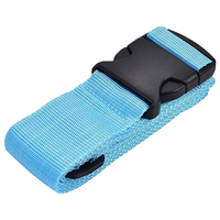 Accessoires pour sacs de voyage, sangle en nylon pour bagages, sangles à boucle, ceinture personnalisée en plastique pour valise de voyage, multicolore