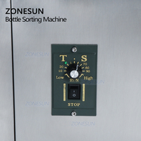 ZONESUN Automatische Runddrehende Kunststoff-Glasflaschen-Sammelmaschine Lebensmittelverpackungs-Sortier-Drehtischmaschine zum Entwirren