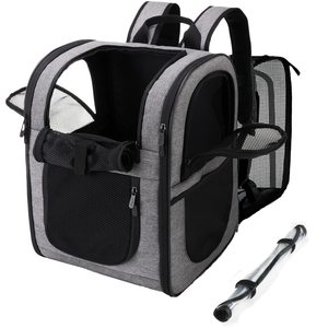 Özel Logo tüm satış büyük kedi köpek evcil hayvan taşıyıcı seyahat için sırt çantası yürüyüş açık kullanım - Product Image 1