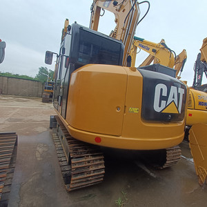 Excavatrice sur chenilles CAT307E2, 7 tonnes, godet de 0,35 m, moteur Kawasaki, équipement de construction d'occasion - Product Image 5