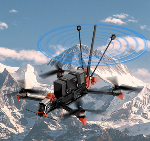 Antena Tri-Banda 868MHz/915MHz 2.4G, Construcción en PCB, Polarización Lineal Omnidireccional para Piezas de Drones de Carreras FPV - Product Image 4