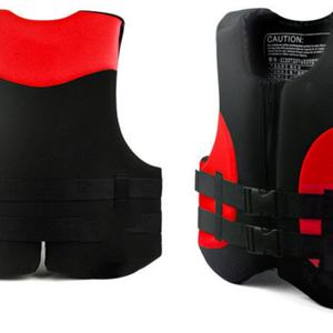 Chaleco Salvavidas Rojo de Neopreno 150N de Alta Visibilidad para Seguridad Acuática, Venta al Por Mayor de Fábrica Ruijunhong - Product Image 3