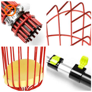 <span class=keywords><strong>1</strong></span>.25-3.6M Handmatig <span class=keywords><strong>Fruit</strong></span> Grijper Appel Olijf Avocado Mango Boom Telescoping <span class=keywords><strong>Fruit</strong></span> Plukker Gereedschap Met Mand Verstelbare Paal - Product Image 3