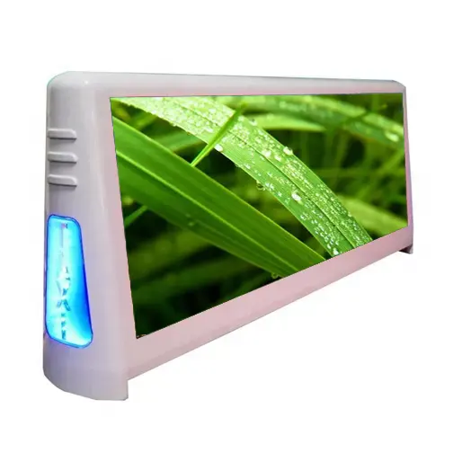 Tela de led para publicidade de carros, sinal de teto de táxi, display de led para telhado de táxi, 3G/4G, sem fio, para publicidade móvel