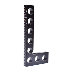 Righello Quadrato in Lega di Alluminio, Calibro Metrico, Goniometro a 90 Gradi, Strumento di Misurazione per Falegnameria - Product Image 4