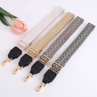 Bandoulière réglable imprimée colorée pour sac, large sangle de remplacement pour sac à main, accessoires pour sac à bandoulière