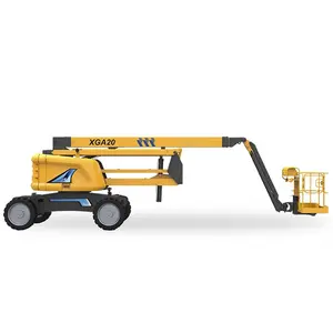 Chinese Brand 28m Telescopic Lift Platform Mobile Trailer Mounted Scissor Lift platform XGS28 /Aerial Work platform XGS28