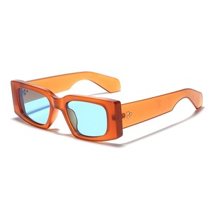 Gafas de Sol Rectangulares Pequeñas para Hombre, Estilo <span class=keywords><strong>Retro</strong></span>, Vintage, Futurista, Y2K, de Alta Calidad, 2024 - Product Image 2