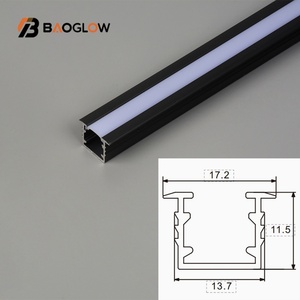 Hot Sale 13*11 <b>Led</b> <b>Strip</b> Profile Linear <b>Light</b> Aluminum Profiles for Cob <b>Led</b> <b>Light</b> <b>Strip</b> Housing Channel 8ft Long Customizable - Product Image 2