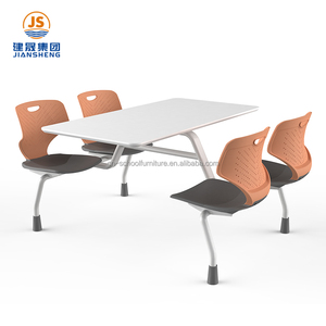 Juego de mesa y sillas de comedor escolar duradero <span class=keywords><strong>para</strong></span> estudiantes, <span class=keywords><strong>muebles</strong></span> de cafetería, <span class=keywords><strong>muebles</strong></span> de comedor escolar - Product Image 3