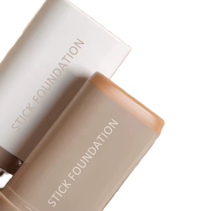 Fond de teint en stick longue tenue à marque privée OEM, couvrance totale, waterproof, avec pinceau, vente en gros - Product Image 1
