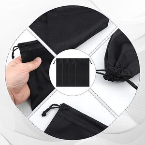 Beutel Logo Benutzer definierte Druck halter Brillen Sonnenschutz Brille Weiches Tuch Mikro faser Verpackung Sonnenbrillen Beutel - Product Image 3