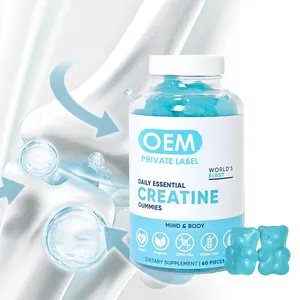 OEM Creatine Gummies Strength Training Increase Energy Levels Nutrition Supplements Creatine Gummy