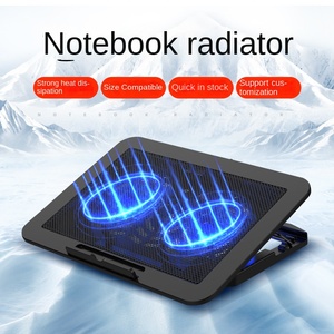 Wholesale In-Stock NCP-212 Double <b>Fan</b> Notebook Radiator Laptop Cooling Pads With <b>Computer</b> Lifting Bracket Base Laptop <b>Fan</b> Coolin - Product Image 2