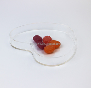Nhỏ trong suốt bán buôn Acrylic trái tim các loại hạt khay, kẹo Cookie sô cô la khay, tùy chỉnh vòng, vuông, hình chữ nhật và khay trái tim - Product Image 1